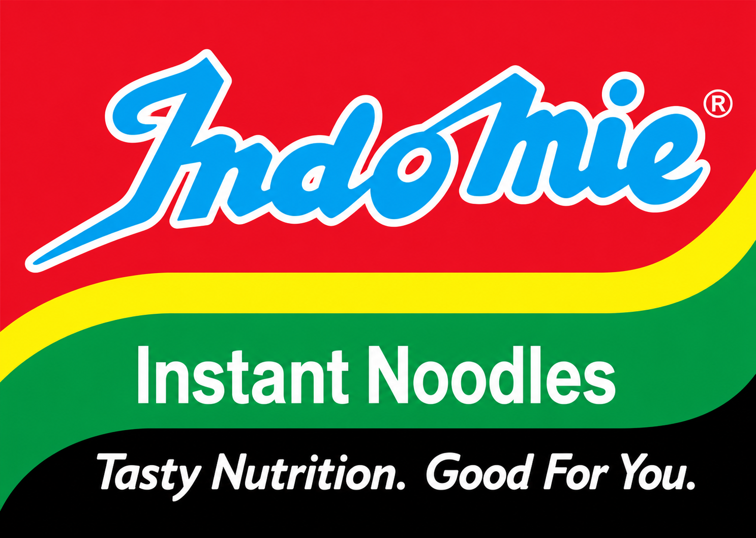 Indomie Instant Noodles Label Design